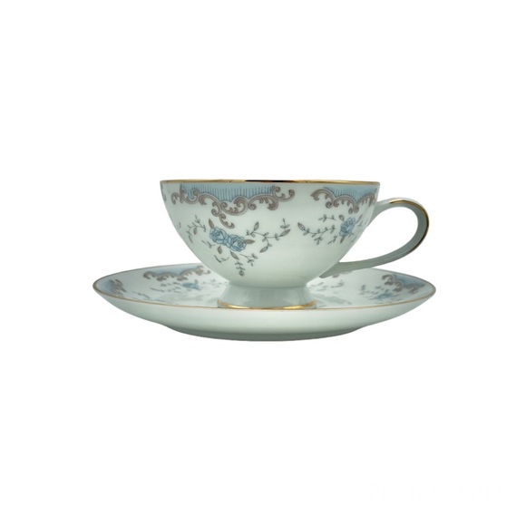 Vintage Imperial W Dalton Seville Pattern Tea Cup & Saucer Set- of Two - Picture 2 of 8